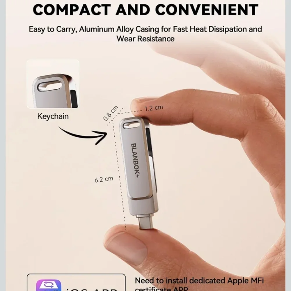 MFI Lic. Flash Drive for iPone and Android